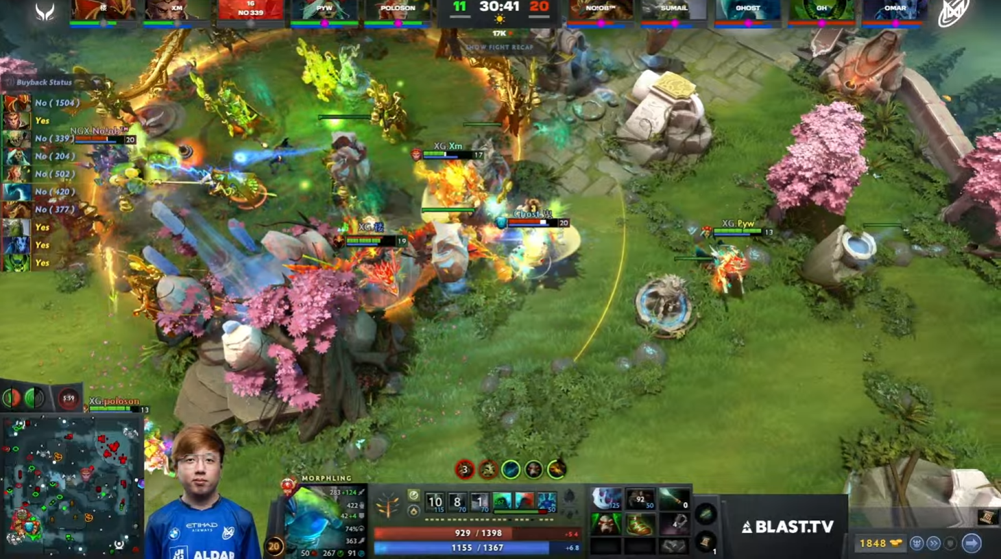 包含《英雄联盟》S赛与《DOTA2》Ti赛事的全球观众争夺战的词条